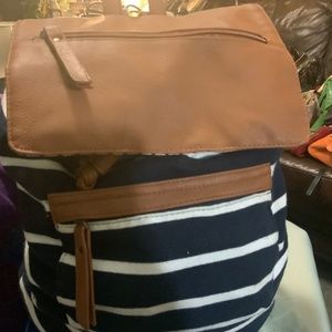 Madden Girl material, backpack